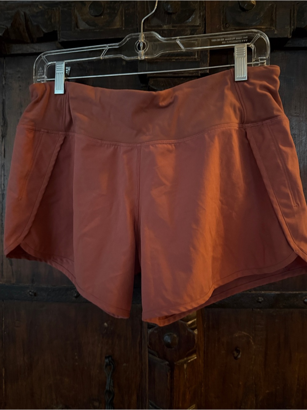 CRZ YOGA Women's Salmon Athletic Shorts